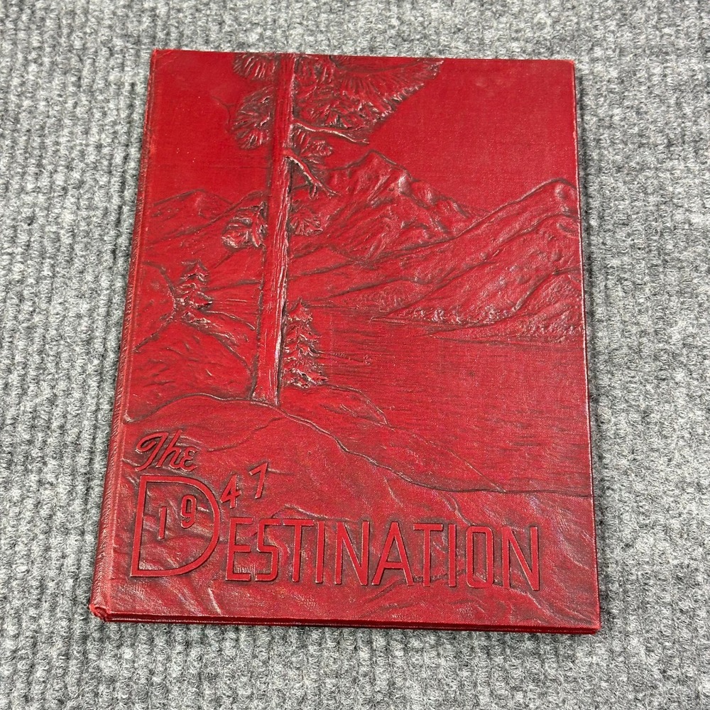 Chatham High School 1947 Destination Yearbook New York